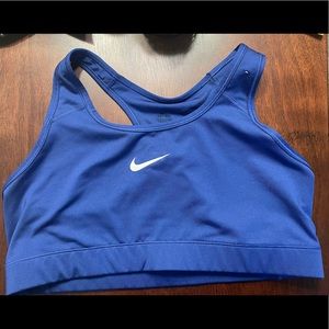 NIKE sports bra. XL. Blue.